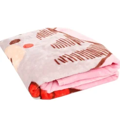 Sweet Tooth Pink One Ply Blanket