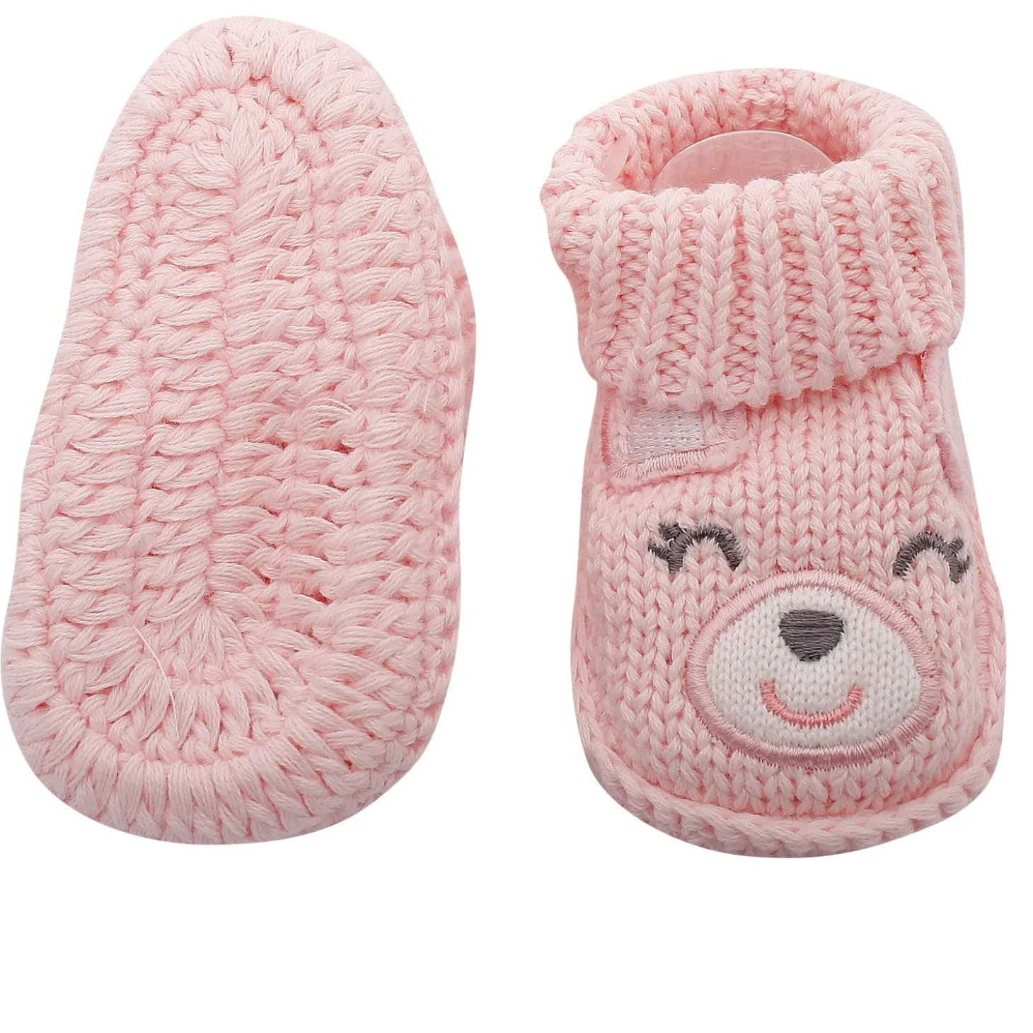 Sweetheart Light Pink Socks Booties