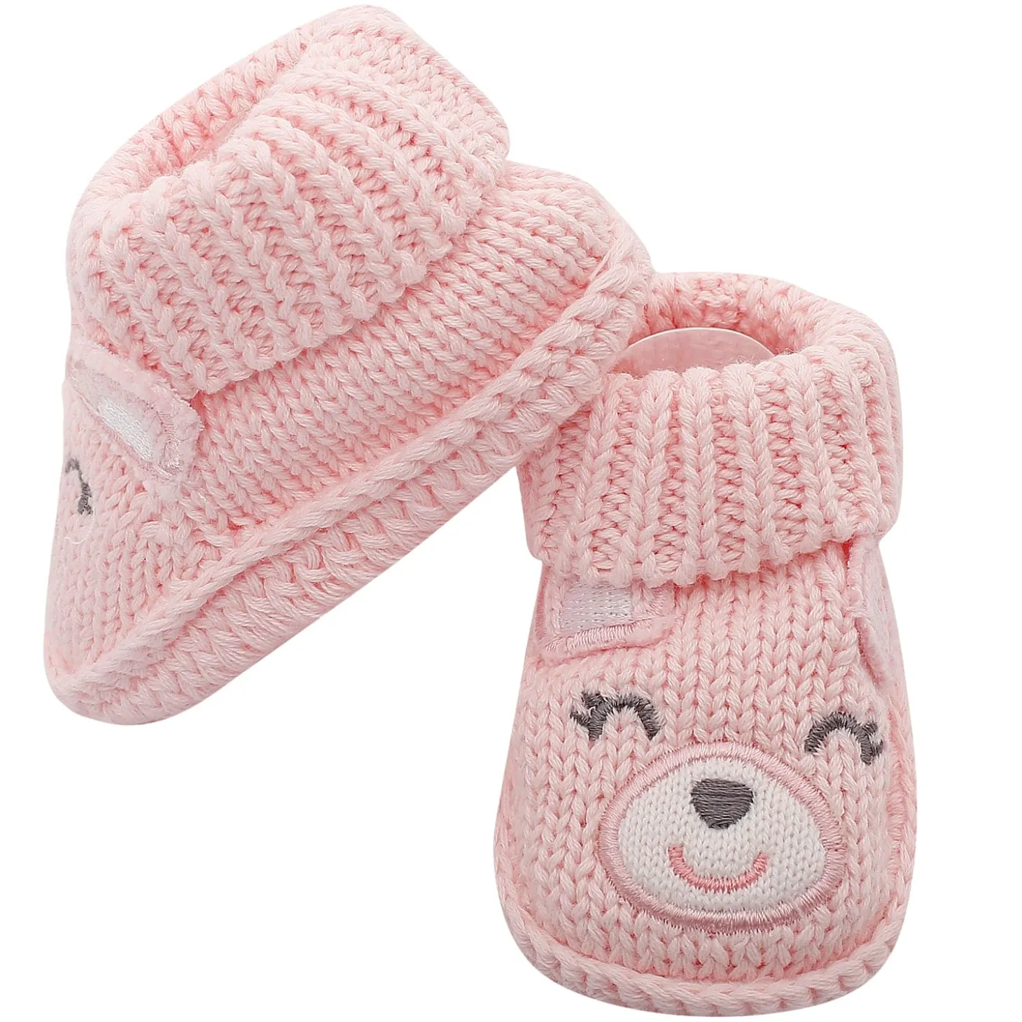 Sweetheart Light Pink Socks Booties