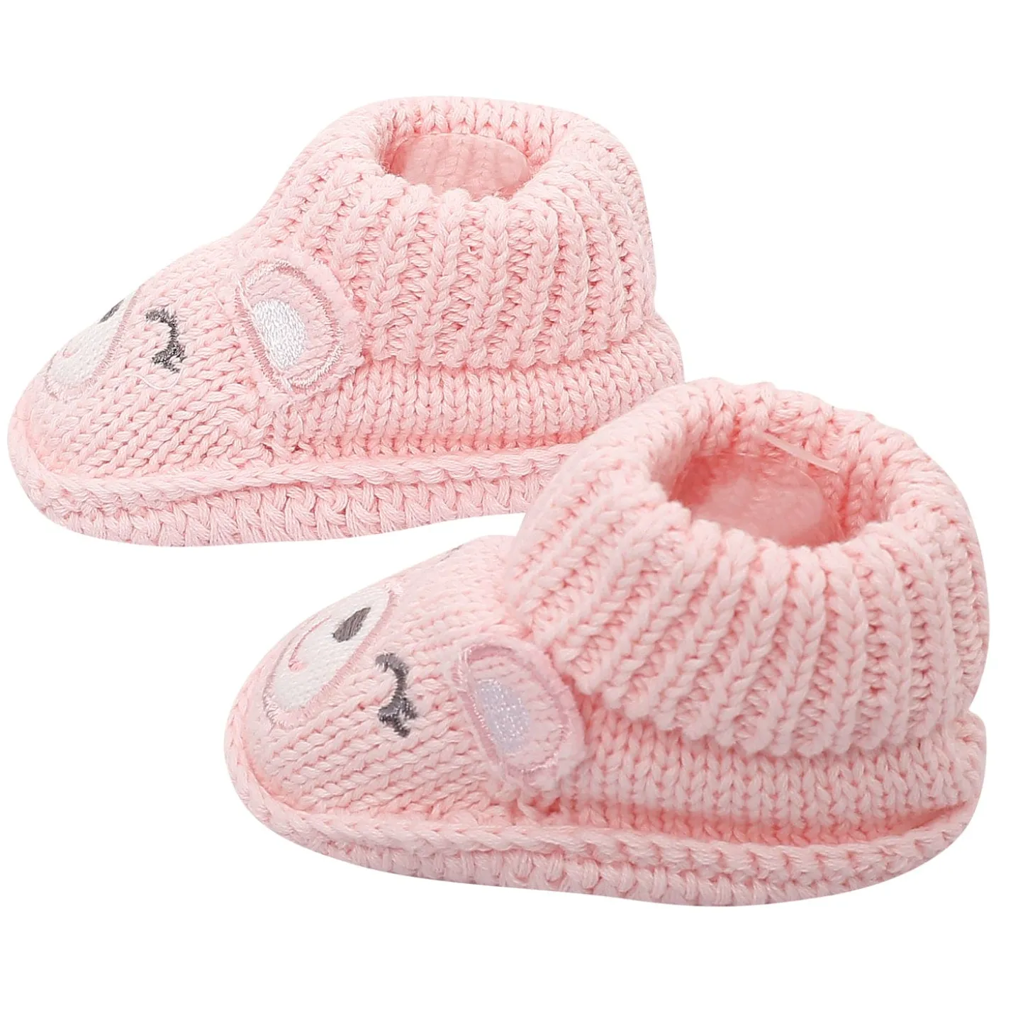 Sweetheart Light Pink Socks Booties