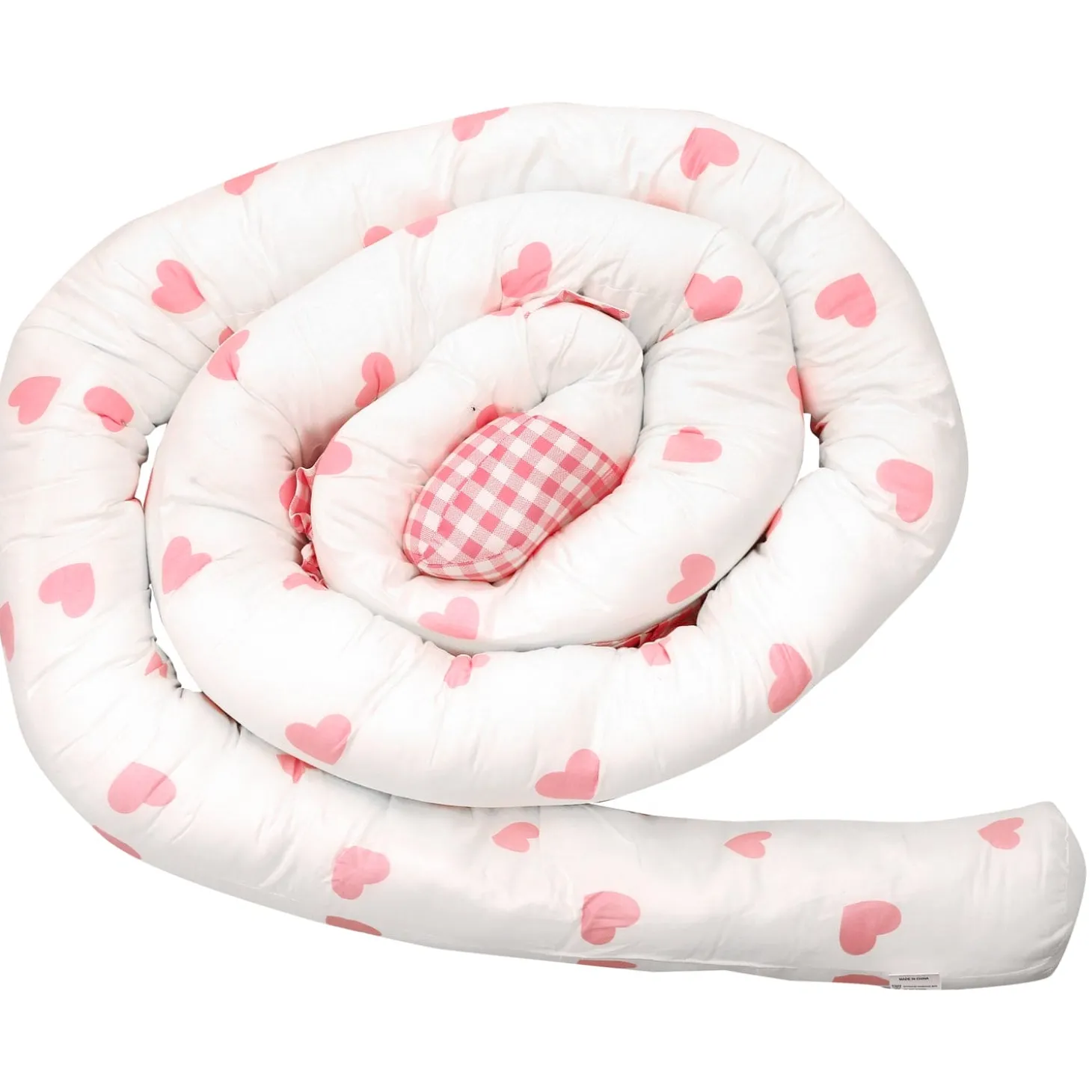 Sweetheart White Cot Bumper