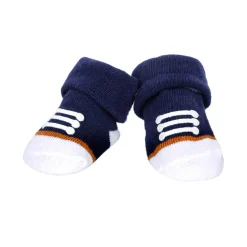 Truck & Striped Blue 2 Pk Socks