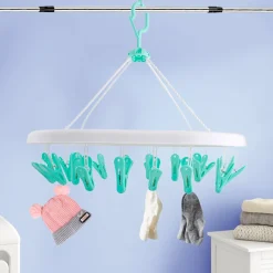 Turquoise Premium Oval Clip Hanger