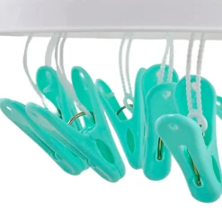 Turquoise Premium Oval Clip Hanger