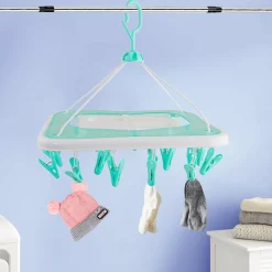 Turquoise Premium Rectangular Clip Hanger