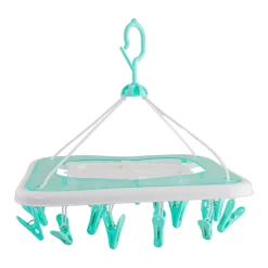 Turquoise Premium Rectangular Clip Hanger