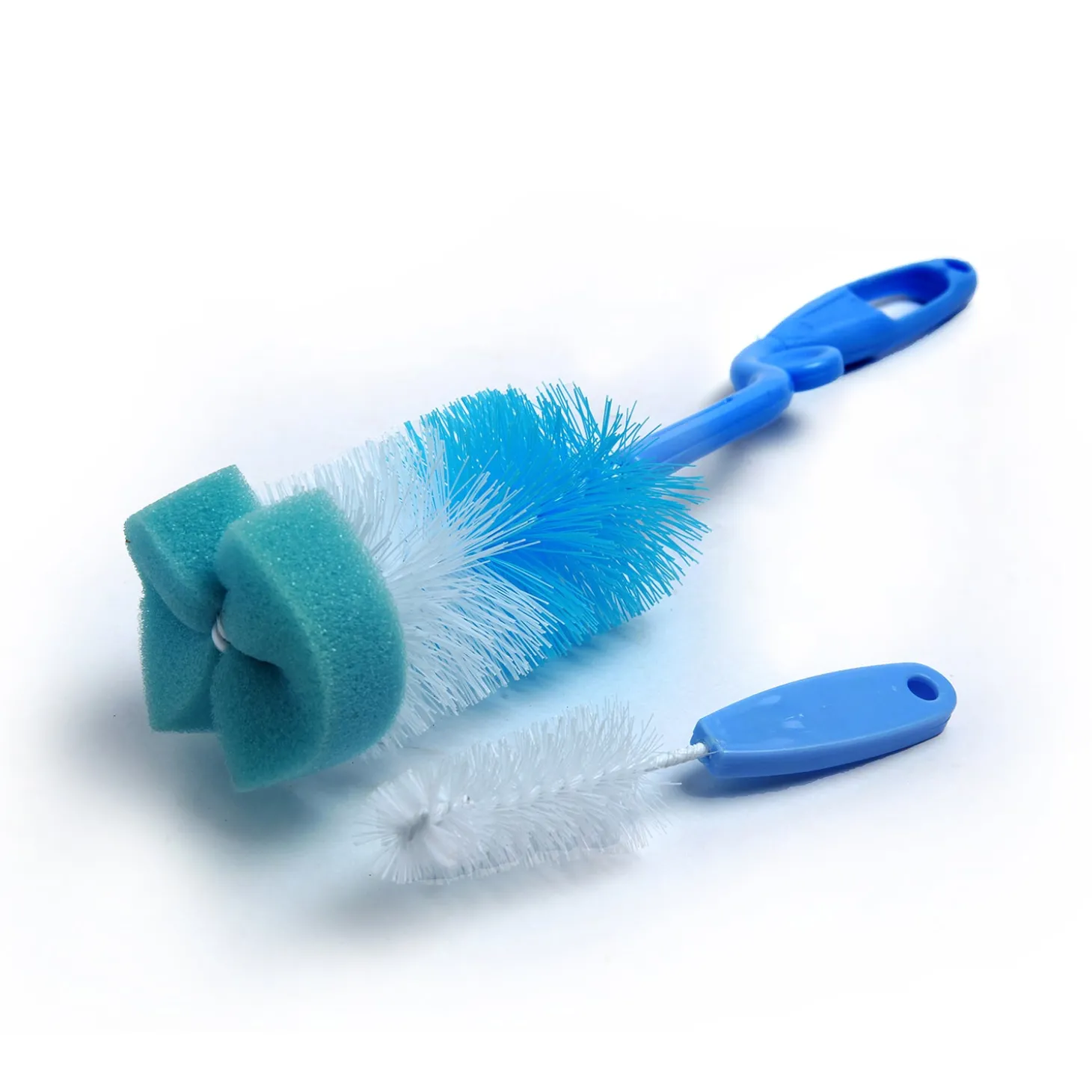 Twist And Turn Blue Bottle And Nipple Cleaning Brush Set of 2