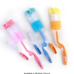 Twist And Turn Blue Bottle And Nipple Cleaning Brush Set of 2