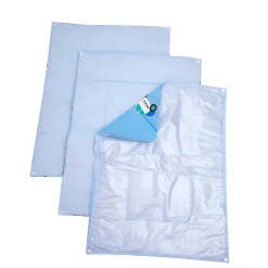 Waterproof Changing Sheet Set Catch Me If You Can Blue