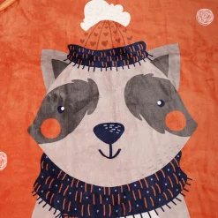 Winter Is Coming Orange Two-Ply Blanket