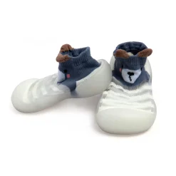 World At My Feet White Slip-On Shoes