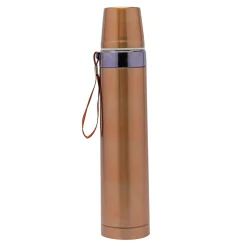 World Traveller Rose Gold 1000 ml Stainless Steel Flask