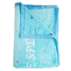 You Are Special Crocodile Blue Two-Ply Blanket