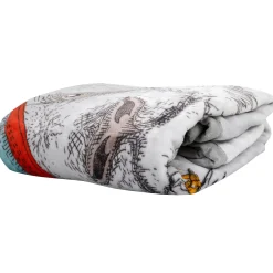 You Dream With Stars White Two-Ply Blanket