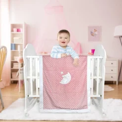 Your Star is Born Pink Bubble Blanket